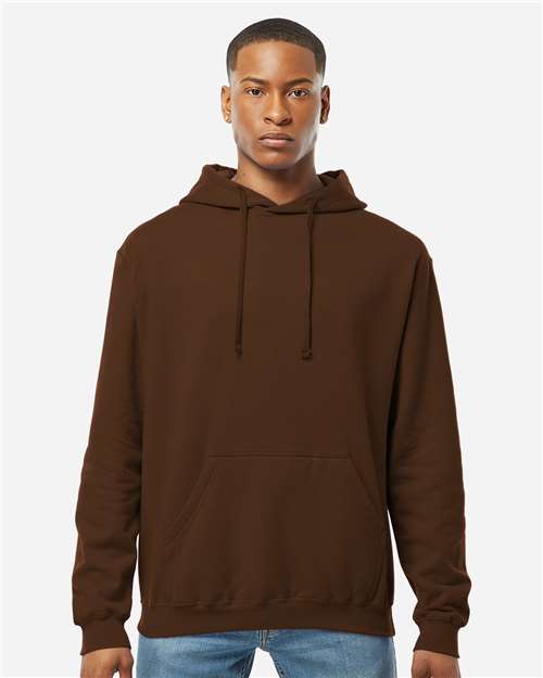 Tultex Unisex Fleece Hooded Sweatshirt - Tultex 320 Brown 2XL Sweatshirts