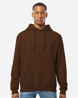 Tultex Unisex Fleece Hooded Sweatshirt - Tultex 320 Brown 2XL Sweatshirts