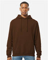 Tultex Unisex Fleece Hooded Sweatshirt - Tultex 320 Brown 2XL Sweatshirts