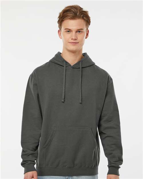 Tultex Unisex Fleece Hooded Sweatshirt - Tultex 320 Charcoal XS Sweatshirts
