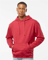 Tultex Unisex Fleece Hooded Sweatshirt - Tultex 320 Heather Red XS Sweatshirts