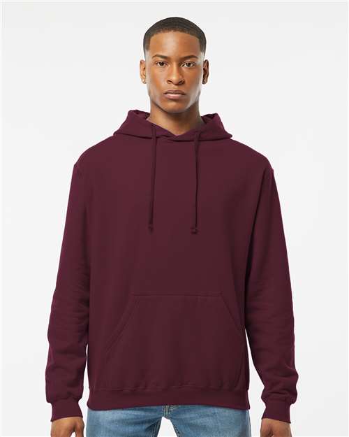 Tultex Unisex Fleece Hooded Sweatshirt - Tultex 320 Maroon XS Sweatshirts