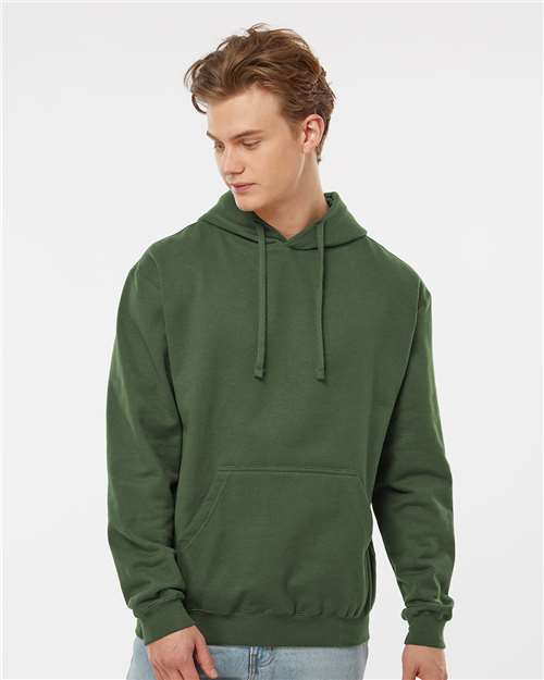 Tultex Unisex Fleece Hooded Sweatshirt - Tultex 320 Military Green XS Sweatshirts
