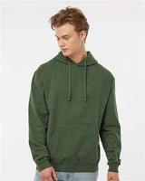 Tultex Unisex Fleece Hooded Sweatshirt - Tultex 320 Military Green XS Sweatshirts