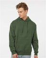 Tultex Unisex Fleece Hooded Sweatshirt - Tultex 320 Military Green XS Sweatshirts