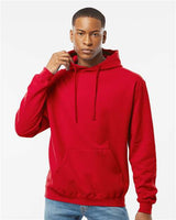 Tultex Unisex Fleece Hooded Sweatshirt - Tultex 320 Red XS Sweatshirts
