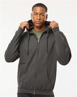 Tultex Unisex Full - Zip Hooded Sweatshirt - Tultex 331 Charcoal XS Zip Hoodies