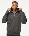 Tultex Unisex Full - Zip Hooded Sweatshirt - Tultex 331 Charcoal XS Zip Hoodies