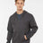 Tultex Unisex Full - Zip Hooded Sweatshirt - Tultex 331 Heather Charcoal XS Zip Hoodies