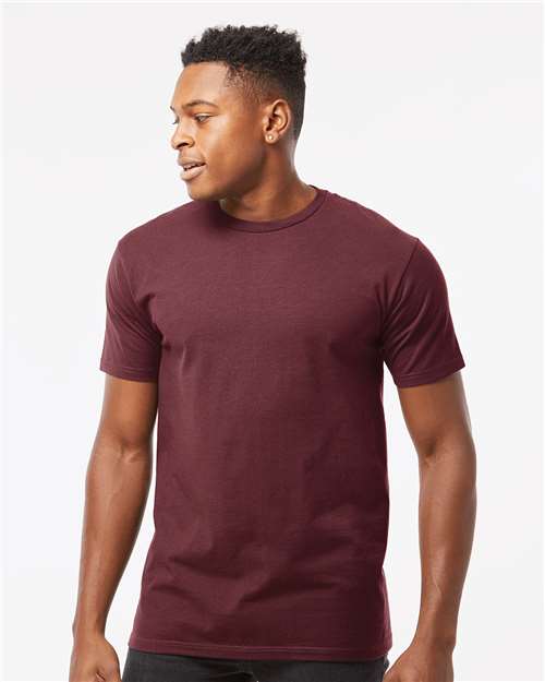 Tultex Unisex Heavyweight Jersey T-Shirt - Burgundy - Tultex 290 Burgundy XS Short Sleeve T-Shirts