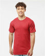 Tultex Unisex Heavyweight Jersey T-Shirt - Heather Red - Tultex 290 Heather Red XS Short Sleeve T-Shirts