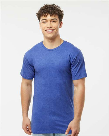 Tultex Unisex Heavyweight Jersey T-Shirt - Heather Royal - Tultex 290 Heather Royal XS Short Sleeve T-Shirts