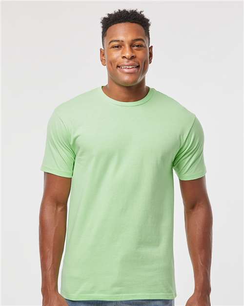 Tultex Unisex Heavyweight Jersey T-Shirt - Neo Mint - Tultex 290 Neo Mint XS Short Sleeve T-Shirts