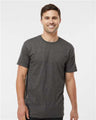 Tultex Unisex Heavyweight Jersey T-Shirt - Tultex 290 Heather Charcoal XS Short Sleeve T-Shirts