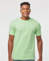 Tultex Unisex Heavyweight Jersey T-Shirt - Tultex 290 Neo Mint XS Short Sleeve T-Shirts