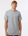 Tultex Unisex Heavyweight Street T-Shirt - Tultex 299 Heather Grey S Short Sleeve T-Shirts