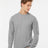 Tultex Unisex Poly - Rich Long Sleeve T-Shirt - Tultex 242 Heather Grey XS Long Sleeve T-Shirts