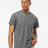Tultex Unisex Poly - Rich T-Shirt - Heather Charcoal - Tultex 241 Heather Charcoal XS Short Sleeve T-Shirts