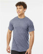 Tultex Unisex Poly - Rich T-Shirt - Heather Denim - Tultex 241 Heather Denim XS Short Sleeve T-Shirts