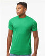 Tultex Unisex Poly - Rich T-Shirt - Heather Kelly - Tultex 241 Heather Kelly XS Short Sleeve T-Shirts