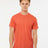 Tultex Unisex Poly - Rich T-Shirt - Heather Orange - Tultex 241 Heather Orange XS Short Sleeve T-Shirts