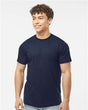 Tultex Unisex Poly - Rich T-Shirt - Navy - Tultex 241 Navy XS Short Sleeve T-Shirts