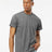 Tultex Unisex Poly - Rich T-Shirt - Tultex 241 Heather Charcoal XS Short Sleeve T-Shirts