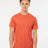 Tultex Unisex Poly - Rich T-Shirt - Tultex 241 Heather Orange XS Short Sleeve T-Shirts