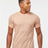 Tultex Unisex Poly - Rich T-Shirt - Tultex 241 Heather Peach XS Short Sleeve T-Shirts