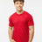 Tultex Unisex Poly - Rich T-Shirt - Tultex 241 Red XS Short Sleeve T-Shirts