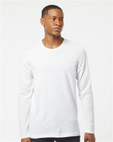Tultex Unisex Premium Cotton Long Sleeve T-Shirt - Tultex 591 Black XS Long Sleeve T-Shirts
