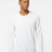 Tultex Unisex Premium Cotton Long Sleeve T-Shirt - Tultex 591 White XS Long Sleeve T-Shirts