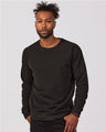 Tultex Unisex Premium Fleece Crewneck Sweatshirt - Tultex 582 Athletic Heather S Crewneck Sweatshirts