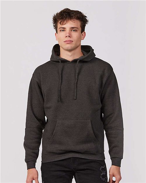Tultex Unisex Premium Fleece Hooded Sweatshirt - Tultex 580 Athletic Heather S Sweatshirts