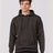 Tultex Unisex Premium Fleece Hooded Sweatshirt - Tultex 580 Black Heather XS Sweatshirts