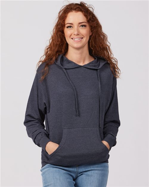 Tultex Unisex Premium French Terry Hooded Sweatshirt - Tultex 583 Black S Sweatshirts