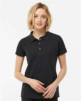 Tultex Women's 50/50 Sport Pique Polo - Tultex 401 Black S