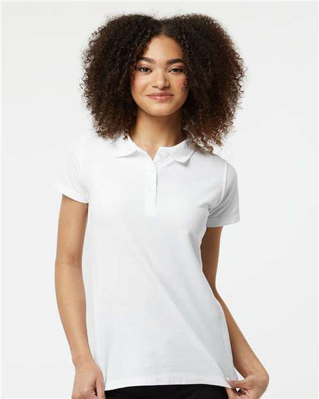 Tultex Women's 50/50 Sport Pique Polo - Tultex 401 White S