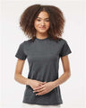 Tultex Women's Fine Jersey Classic Fit T-Shirt - Tultex 216 Heather Charcoal L Short Sleeve T-Shirts