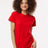 Tultex Women's Fine Jersey Classic Fit T-Shirt - Tultex 216 Red S Short Sleeve T-Shirts