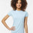 Tultex Women's Fine Jersey Slim Fit T-Shirt - Baby Blue - Tultex 213 Baby Blue XS Short Sleeve T-Shirts