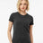 Tultex Women's Fine Jersey Slim Fit T-Shirt - Coal - Tultex 213 Coal XS Short Sleeve T-Shirts