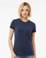 Tultex Women's Fine Jersey Slim Fit T-Shirt - Navy - Tultex 213 Navy XS Short Sleeve T-Shirts