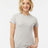 Tultex Women's Fine Jersey Slim Fit T-Shirt - Silver - Tultex 213 Silver XS Short Sleeve T-Shirts