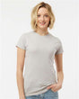 Tultex Women's Fine Jersey Slim Fit T-Shirt - Silver - Tultex 213 Silver XS Short Sleeve T-Shirts