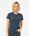 Tultex Women's Fine Jersey Slim Fit T-Shirt - Tultex 213 Indigo XS Short Sleeve T-Shirts