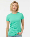 Tultex Women's Fine Jersey Slim Fit T-Shirt - Tultex 213 Mint XS Short Sleeve T-Shirts