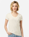 Tultex Women's Fine Jersey V - Neck T-Shirt - Tultex 214 Natural XS Short Sleeve T-Shirts