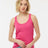 Tultex Women's Poly - Rich Racerback Tank Top - Tultex 190 Heather Fuchsia XS Tank Top