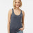 Tultex Women's Poly - Rich Racerback Tank Top - Tultex 190 Heather Navy XS Tank Top